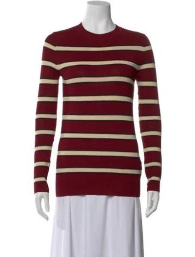 Pre-owned Isabel Marant Striped Crew Neck Sweater In Multi