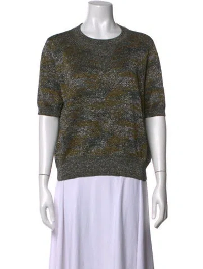 Pre-owned Isabel Marant Striped Crew Neck Top In Multi