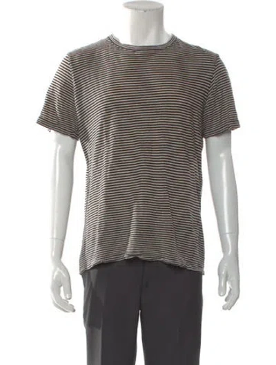 Pre-owned Isabel Marant Striped Crew Neck T-shirt