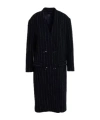 Isabel Marant Striped Double-breasted Suit In Multi