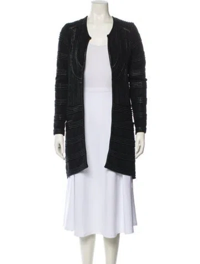 Pre-owned Isabel Marant Striped Jacket In Black