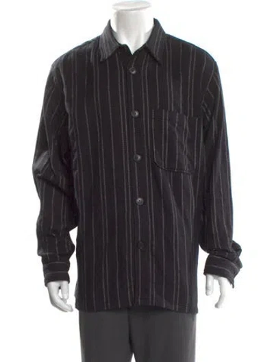 Pre-owned Isabel Marant Striped Long Sleeve Shirt W/ Tags In Black