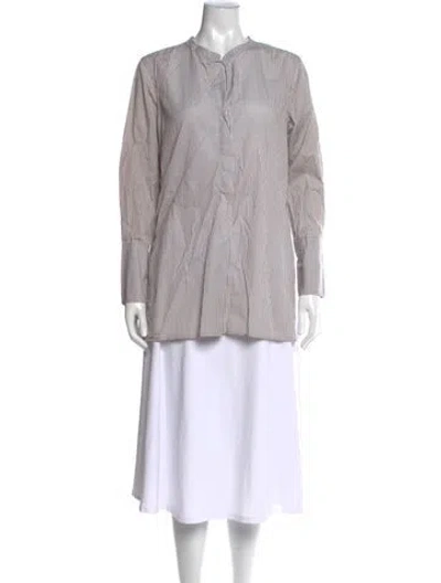 Pre-owned Isabel Marant Striped Long Sleeve Top In Neutral
