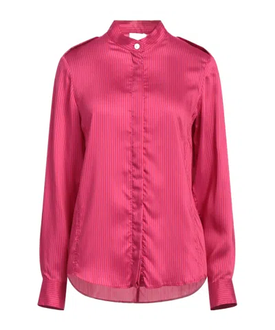 Isabel Marant Striped Shirts In Pink