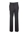 Isabel Marant Tailored Pinstripe Trousers Featuring Pockets In Black