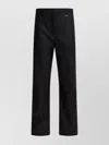 Isabel Marant Noanda Pinstriped Wool-blend Straight Pants In Black