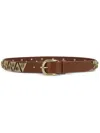 ISABEL MARANT STUD-DETAIL BELT