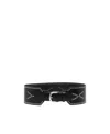 Isabel Marant Stud-embellished Leather Belt In Black