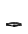 Isabel Marant Studded Buckle Belt In Black