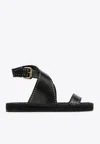 Isabel Marant Studed Leather Espadrilles In Black