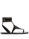 Isabel Marant Women's Edil Suede Leather Sandals