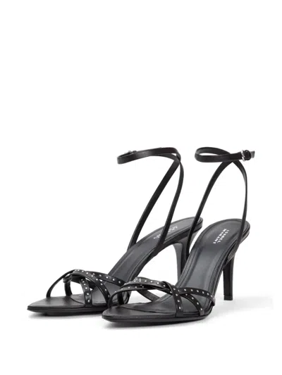 Isabel Marant Studded Sandals In Black