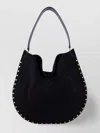 Isabel Marant Studded Suede Leather Shoulder Bag