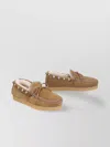 Isabel Marant Studded Suede Loafers Moccasin Stitching