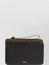 Isabel Marant Studded Wrist Strap Flat Clutch Bag