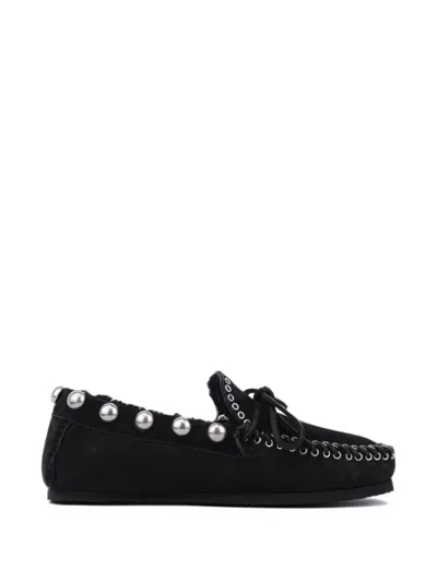 Isabel Marant Loafer Mit Nieten In Black