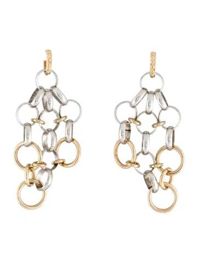 Pre-owned Isabel Marant Stunning Ring Pendant Earrings In Multi