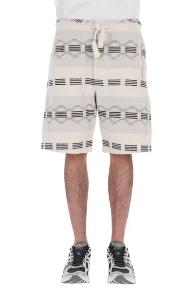 Isabel Marant Stylish Ecru Shorts For Men In Nude