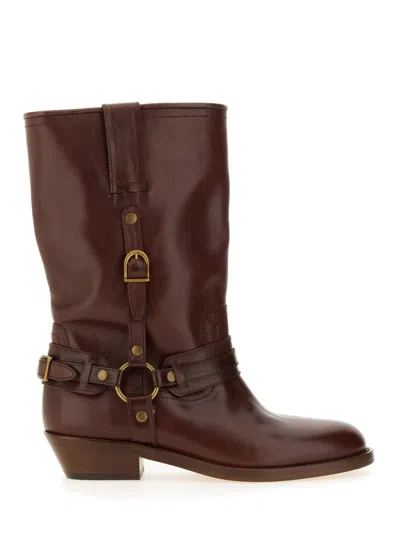 Isabel Marant Stylish Heiko Boots For Women In Brown