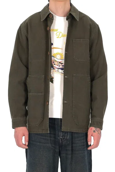 Isabel Marant Stylish Men's Coat - P26 Season In Green