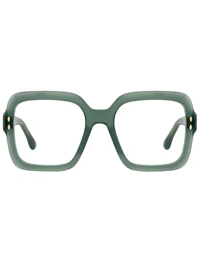 Isabel Marant Stylish Women's Acetate Sunglasses - International Fit, Temple Size 145mm In Green