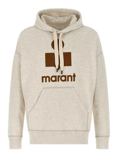 Isabel Marant Miley Hoodie In Neutral