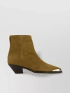 ISABEL MARANT SUEDE ADNAE ANKLE BOOTS