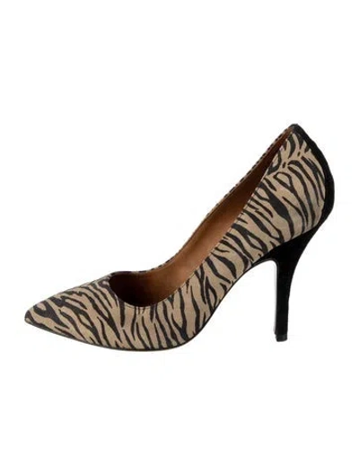 Pre-owned Isabel Marant Suede Animal Print Pumps