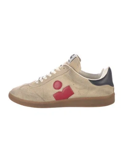 Pre-owned Isabel Marant Suede Athletic Sneakers In Neutral