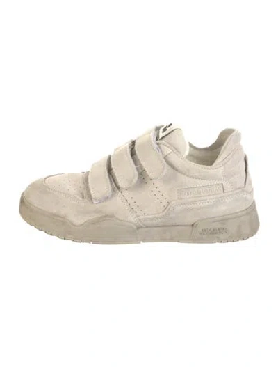 Pre-owned Isabel Marant Suede Athletic Sneakers In Neutral