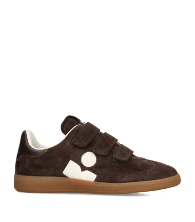 Isabel Marant Suede Beth Sneakers In Brown