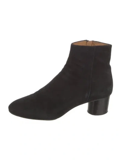 Pre-owned Isabel Marant Suede Boots In Black