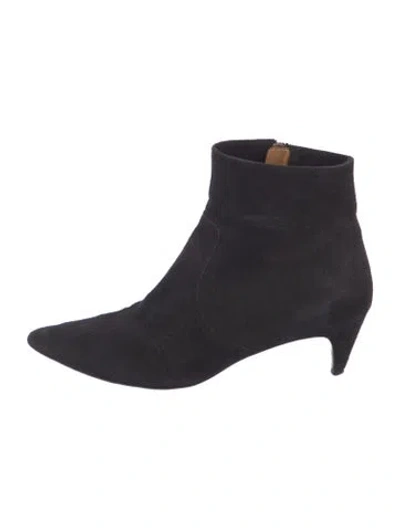 Pre-owned Isabel Marant Suede Boots In Black