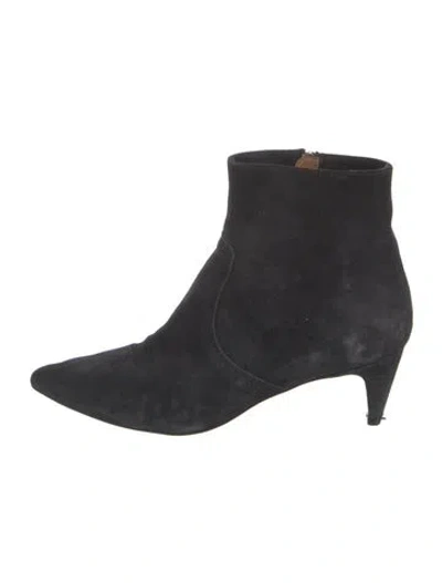 Pre-owned Isabel Marant Suede Boots In Black