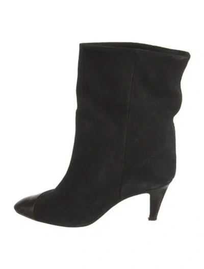 Pre-owned Isabel Marant Suede Boots In Black