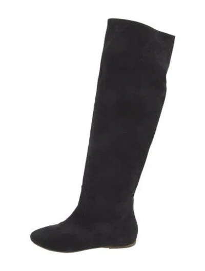 Pre-owned Isabel Marant Suede Boots In Black