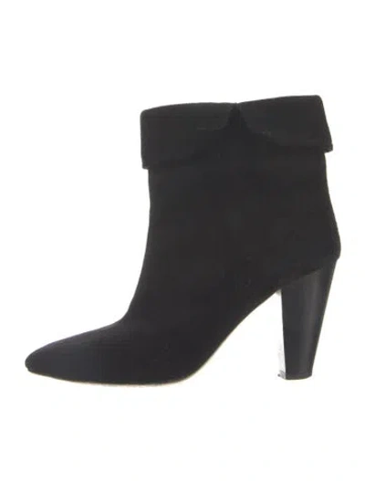 Pre-owned Isabel Marant Suede Boots In Black