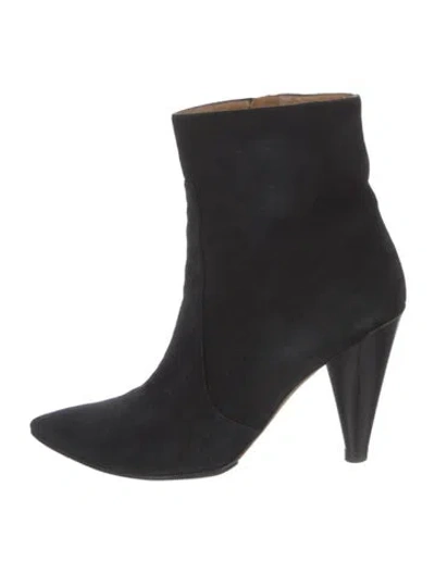 Pre-owned Isabel Marant Suede Boots In Black