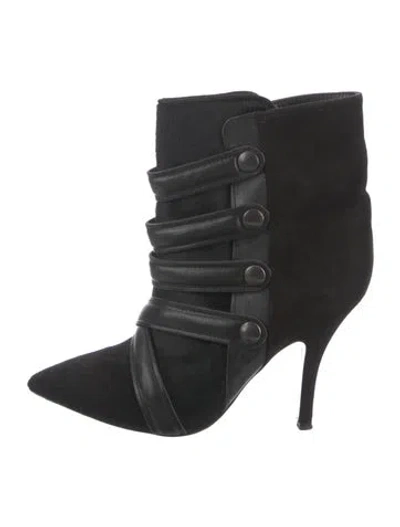 Pre-owned Isabel Marant Suede Boots In Black