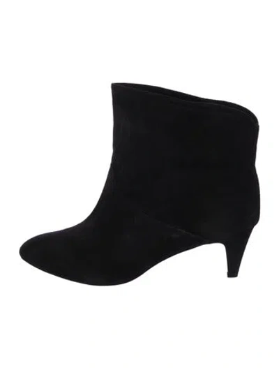 Pre-owned Isabel Marant Suede Boots In Black