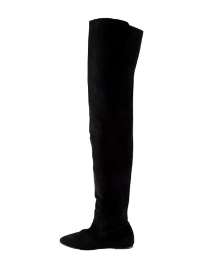 Pre-owned Isabel Marant Suede Boots In Black