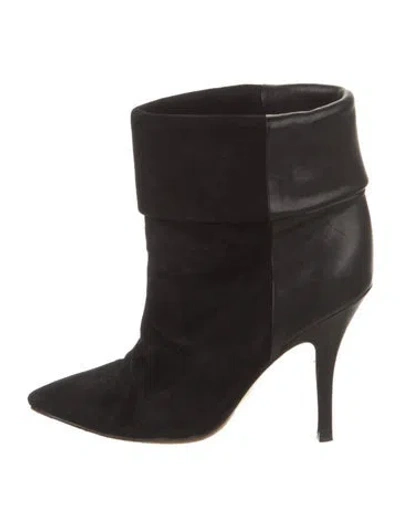 Pre-owned Isabel Marant Suede Boots In Black