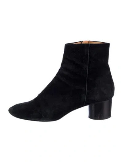 Pre-owned Isabel Marant Suede Boots In Black