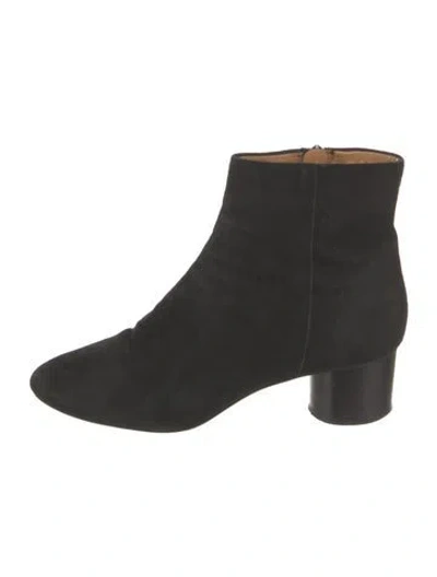 Pre-owned Isabel Marant Suede Boots In Black