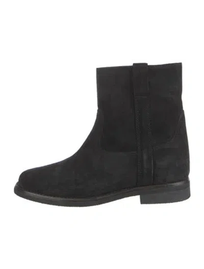 Pre-owned Isabel Marant Suede Boots In Black