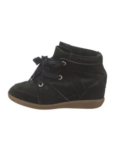 Pre-owned Isabel Marant Suede Boots In Black