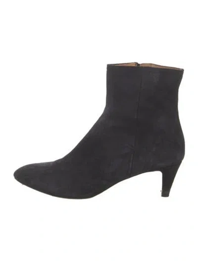 Pre-owned Isabel Marant Suede Boots In Blue
