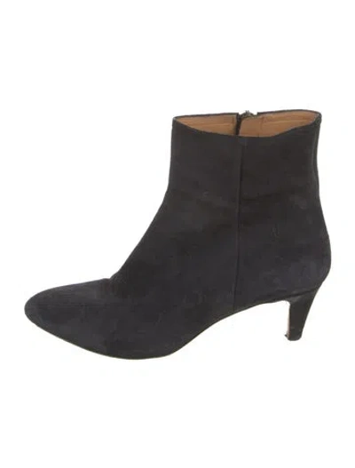 Pre-owned Isabel Marant Suede Boots In Blue