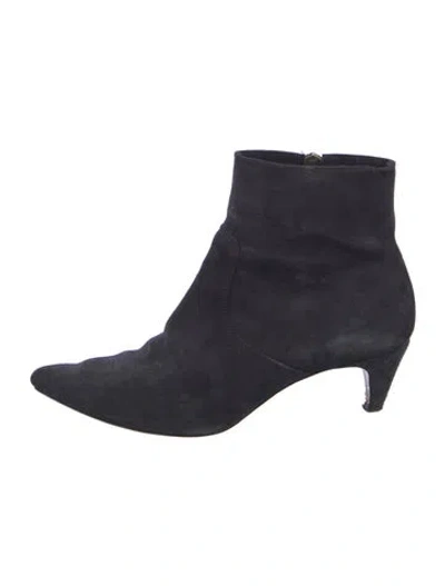 Pre-owned Isabel Marant Suede Boots In Blue