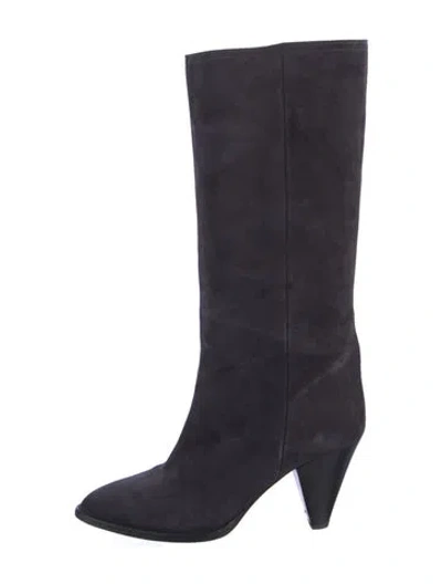 Pre-owned Isabel Marant Suede Boots In Blue